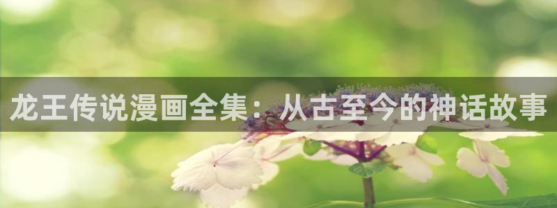 汗汗漫画在线进入：龙王传说漫画全集：从古至今的神话故事